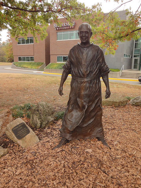 Merton statue